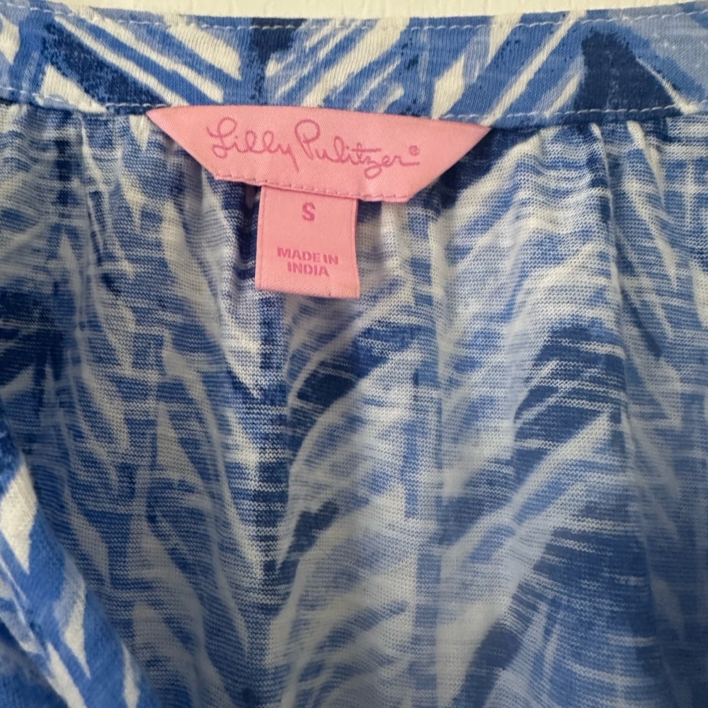 Lilly Pulitzer Kipper Tank Top Blouse - Picture 5 of 5